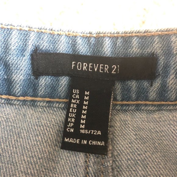 Forever 21 Denim Skirt Size M - Picture 3 of 3